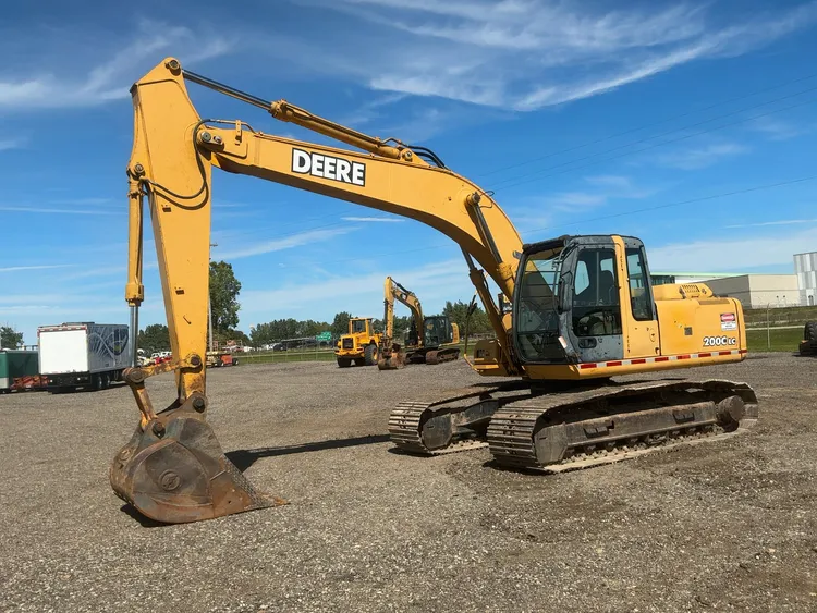 Used 2005 JOHN DEERE 200C LC Crawler Excavators Michigan US | Miedema Asset Management Group #1444936