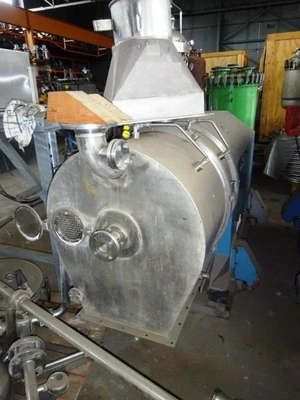 (2) Heinkel HF 600 Inverting Filter centrifuges, 316SS.