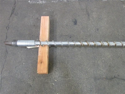 2.5" Davis Standard Extruder Screw, 24:1