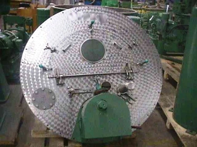 Tolhurst 48 x 20 perforate basket centrifuge, 316SS.
