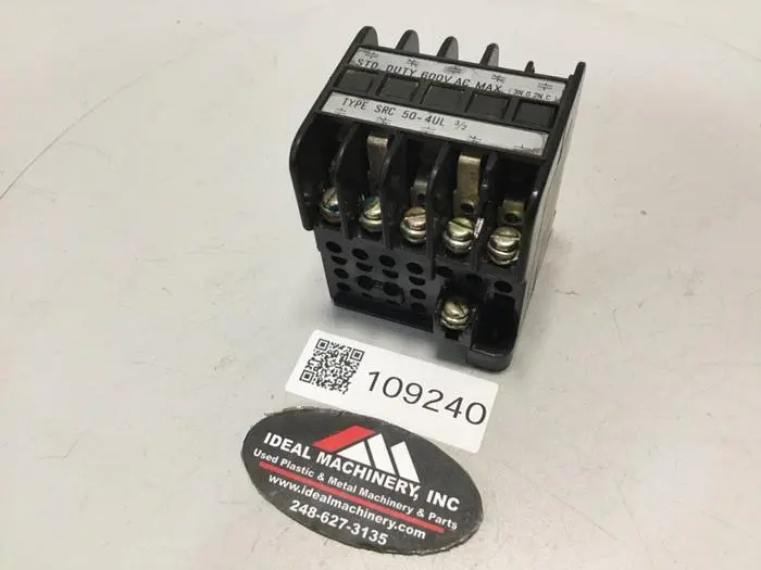 Used FUJI ELECTRIC SRC50-4 UL Relays & Switches Michigan US | Ideal Machinery #700684