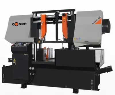 COSEN C-520NC Horizontal Dual Column Band Saws | Hillary Machinery LLC (1)
