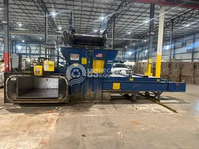USED 1991 MOSLEY BD-100-2 "BULLDOG" 2 RAM HORIZONTAL BALER