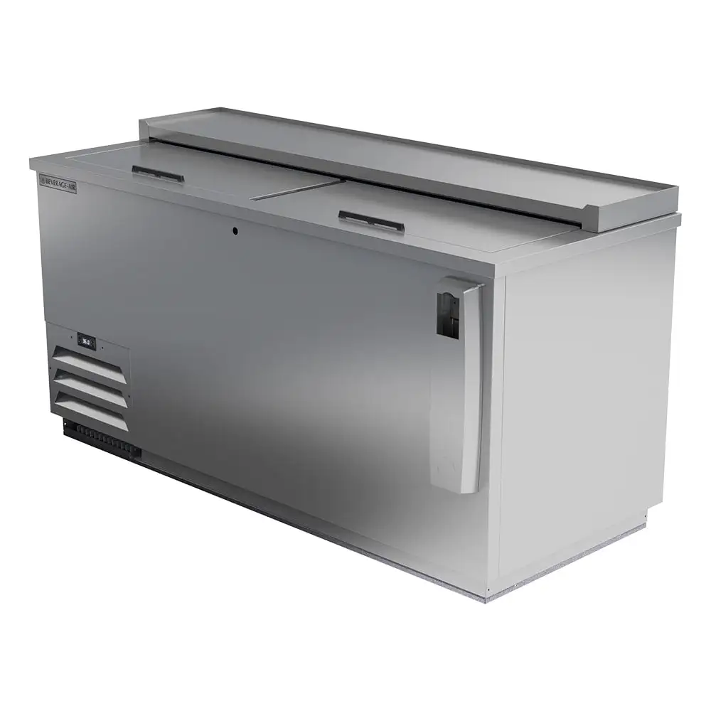 Beverage-Air DW64HC-S 65" Forced Air Bottle Cooler - Holds (190) 12 Oz Bottles, 115v