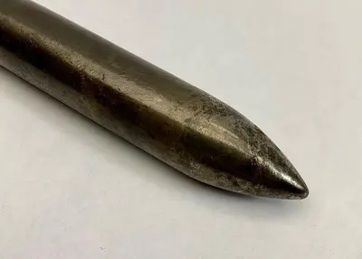 Metal Spinning Tool Round Pointed Tip End  12" x 3/4" (101909)