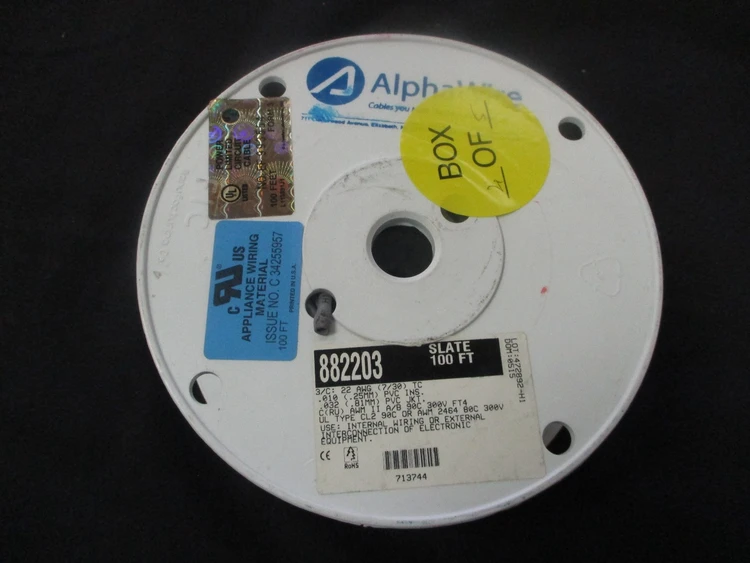 New | in-Stock AlphaWire 882203 Miscellaneous Equipment (Electrical & Power) Arizona US | ASSET CONVERSION SPECIALISTS, INC. #306018