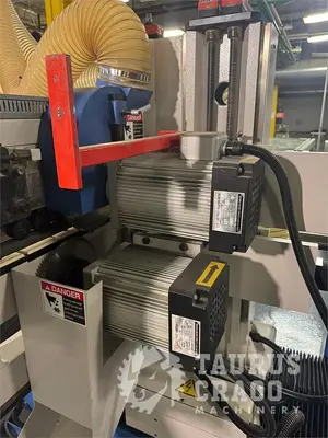Used 2019 E-CHAIN E0T-640 DOUBLE TRIM SAW Trim Saws Ontario CA | Taurus Craco Machinery Inc #1316542