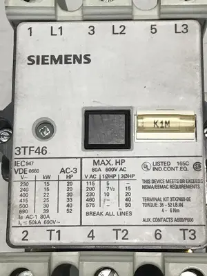 USED SIEMENS 3TF46