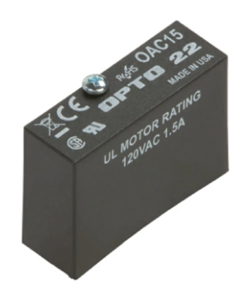 Opto 22 OAC15 G1 AC Digital Output, 12-140 VAC, 15 VDC Logic [Refurbished]