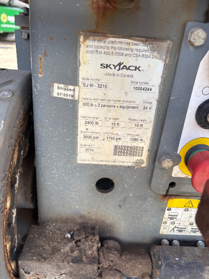 Used 2019 Skyjack SJ3215 Scissor Lifters Florida US | Stack Equipment #1550354