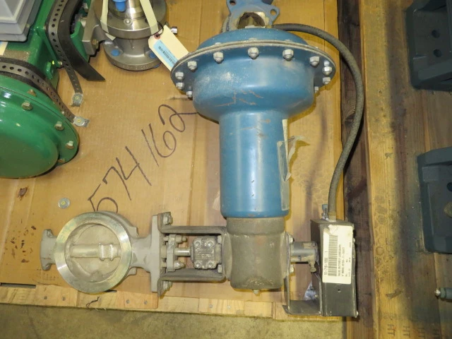 Jamesbury 4"-150  Butterfly Valve with Pneumatic Actuator