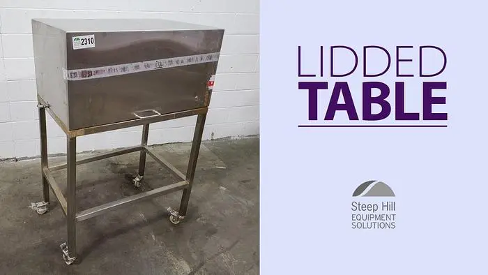 SS Lidded Table