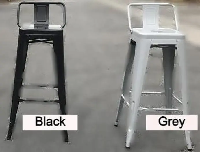 Restaurant bar Height iron Metal high chair