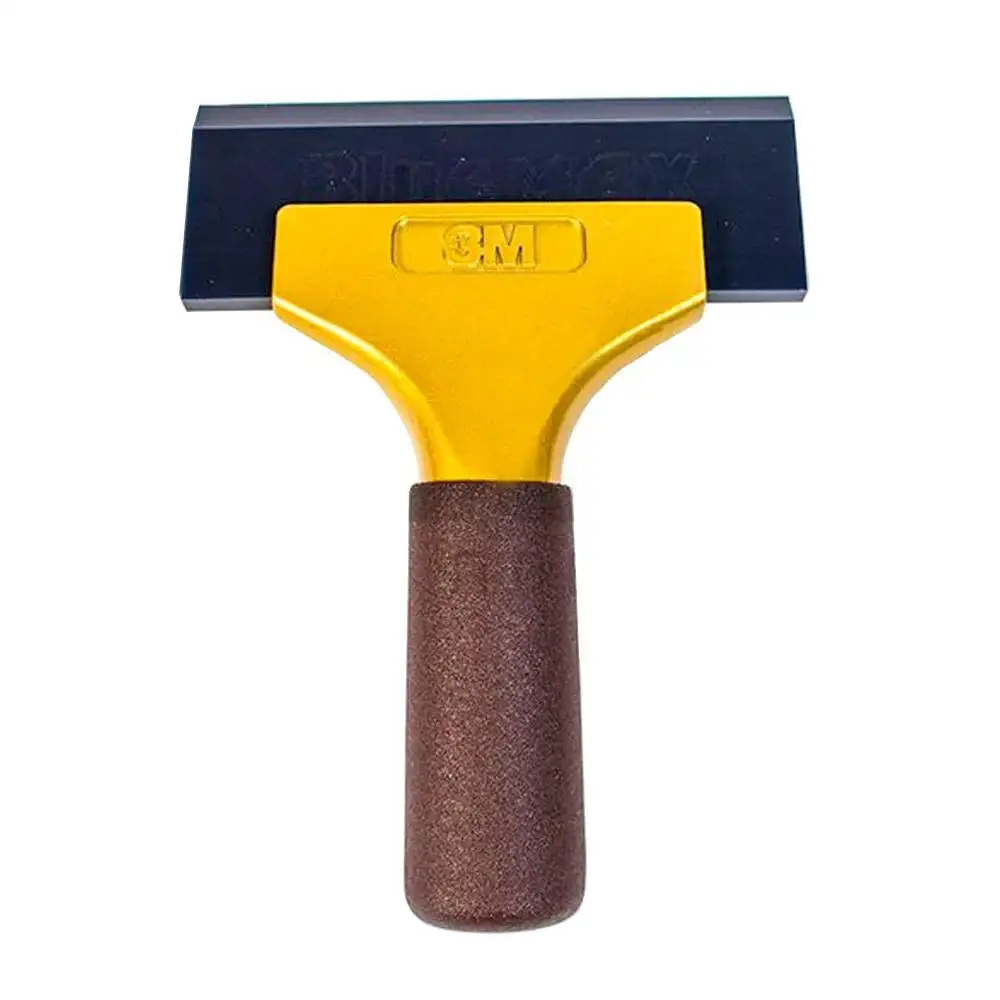 Used _UNKNOWN_ Long Handle Squeegee Vinyl Wrap Tint Scraper (20 x 13 cm) - Aluminium Janitorial Equipment Oklahoma US | Wide Image Solutions #1524993