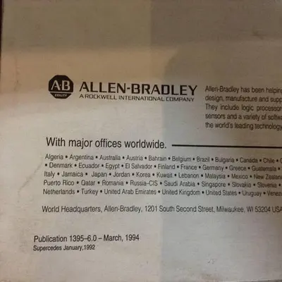 USED ALLEN BRADLEY 1395-6.0