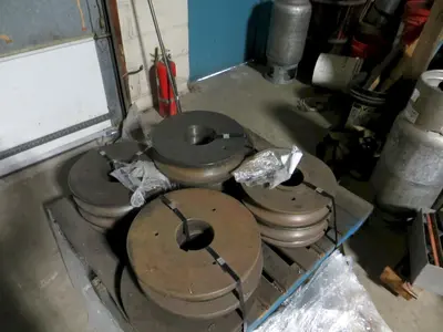 5/8" x 5" x 5" Imcar Angle Bending Roll Model CPHV 130