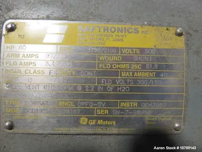 Used GLOUCESTER 2522 Extruders Illinois US | Aaron Equipment #86511