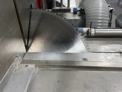 Used 2008 CARLSON SYSTEMS ENGINEERING DM5/009 Double Miter Saws Ohio US | HGR 24 #1280535
