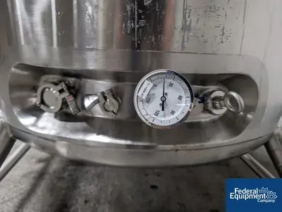 USED DCI 400 Liter DCI Reactor, 316L S/S, 45/125#