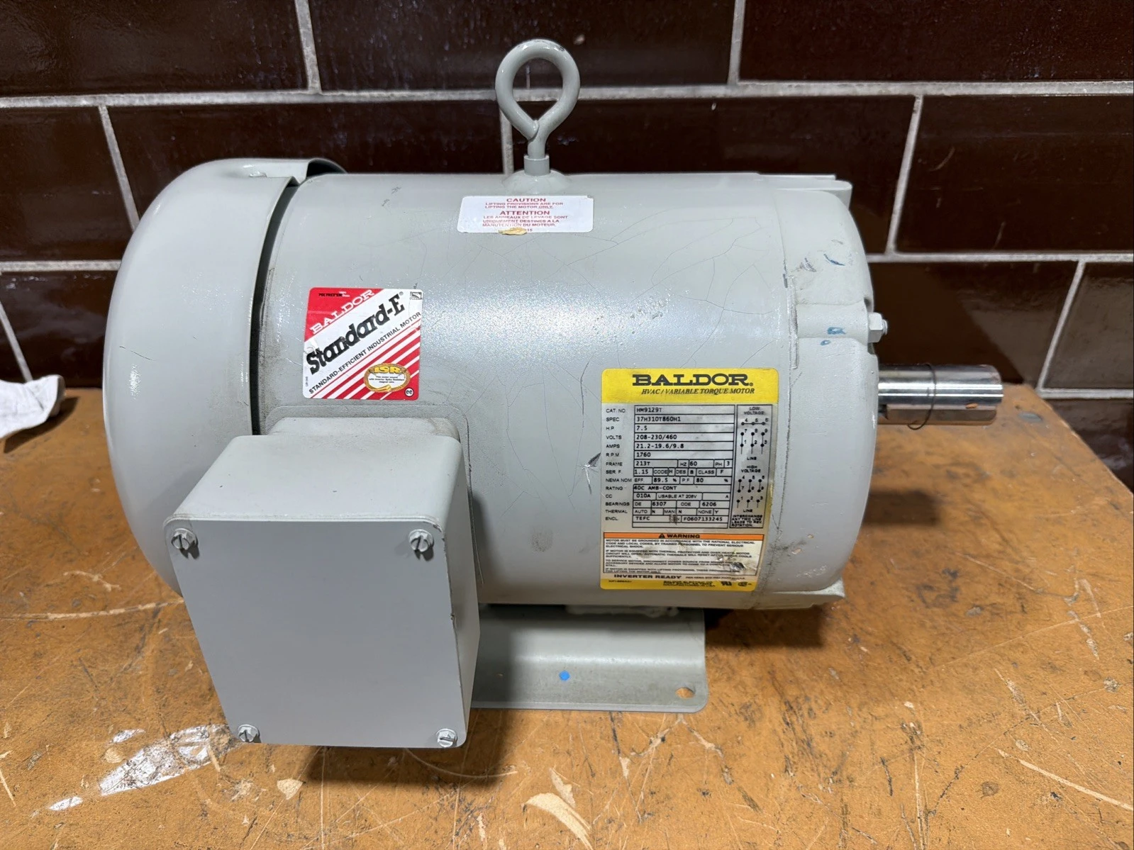 NEW Baldor HM9129T