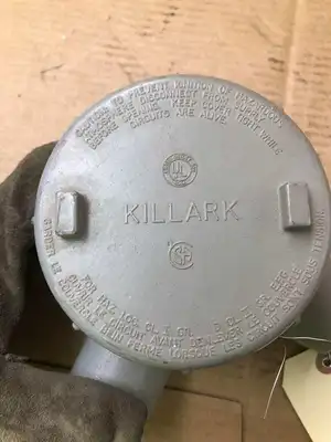Killark GESLT-3 Conduit Outlet Body, Aluminum, L Explosion Proof