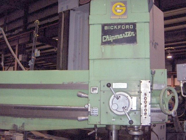 Used 1968 GIDDINGS & LEWIS BICKFORD CHIPMASTER Radial Drills Pennsylvania US | Hadanich Machine #1439099