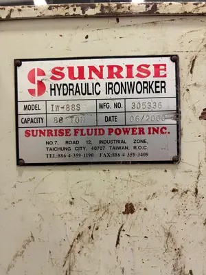 FABMASTER IW-88S Ironworker Machines | FERRIC Machinery, Inc. (3)