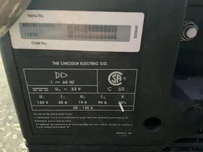 Used LINCOLN ELECTRIC POWER MIG 140C Mig Welders Ohio US | HGR 24 #1333870