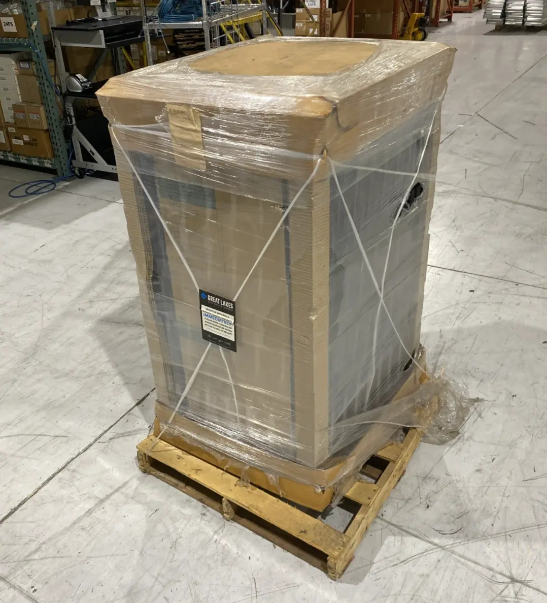 New | in-Stock Vertiv Wall Mount Electronics Rack 48" x 24" 30.5" D Cabinets Michigan US | Maverick Industrial Sales #1443017
