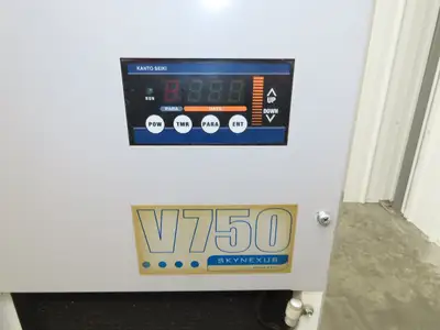 Kanto Seiki V750A-HU Oilmatic Hydraulic Oil Chiller Temp Regulator 220V 3Ph