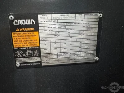 USED 2023 CROWN CB50X-7
