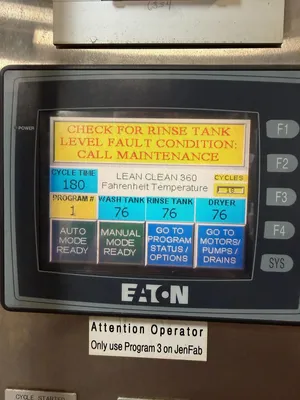 2011 JENFAB LEANCLEAN 360-1 Rotary Basket Washer | Benchmark Machine Tools (13)