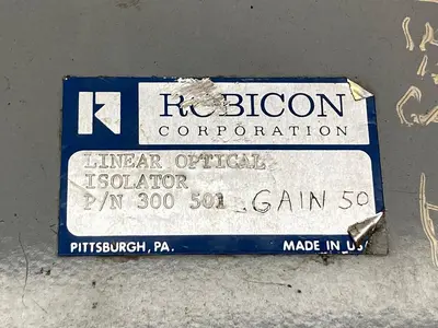 Used ROBICON 300 501 Misc Electrical & Power Parts Ohio US | Surplus Asset Holdings #1237675