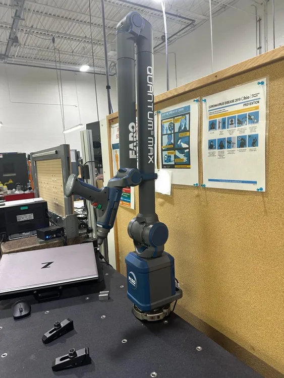 2022 FARO QUANTUM S Coordinate Measuring Machines | Tight Tolerance Machinery