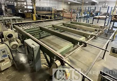 USED NEWMAN K-20 TRIM SAW WITH INFEED DECK
