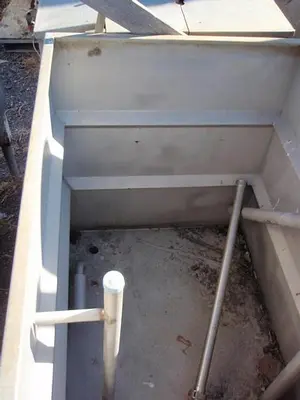 CIP, 2-Tank, 350 Gallon, S/st, Rectangular,, #S731534
