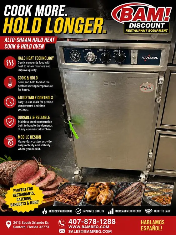 Used ALTO SHAAM 1000 - TH-II Oven Cabinets Florida US | BAM Discount Restaurant Equipment #1230684