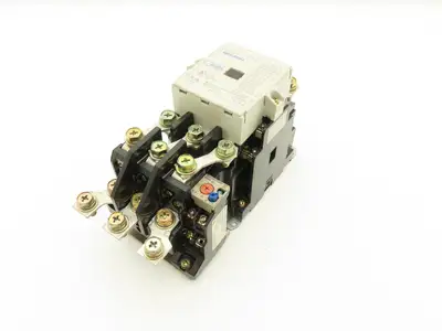 Mitsubishi -N125UL 75Hp Contactor w/TH-K120TAKP Thermal Overload 85-125A