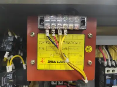 Steel Table w/ Electrical Panel