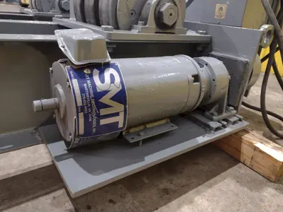 20 TON ARONSON MODEL #WWR-20 POWERED TANK TURNING ROLL SET WITH DRIVE & IDLER: STOCK #22313