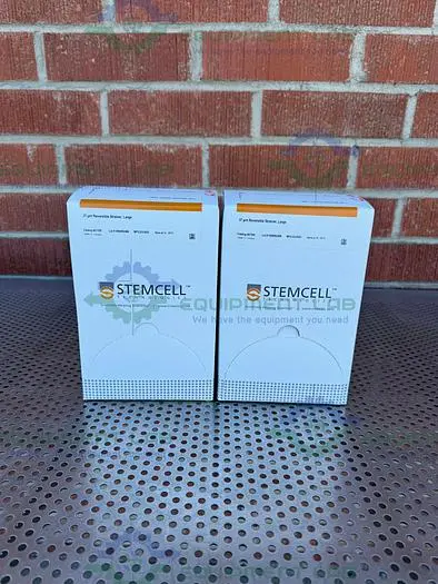 NEW 2 BOXES OF - STEMCELL TECHNOLOGIES 27250 REVERSIBLE STRAINER, LARGE  37 ΜM