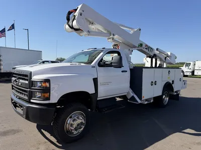 Used 2020 CHEVROLET SILVERADO 6500HD 4X4 Bucket (boom) trucks Minnesota US | Carco Truck & Equipment #1513960