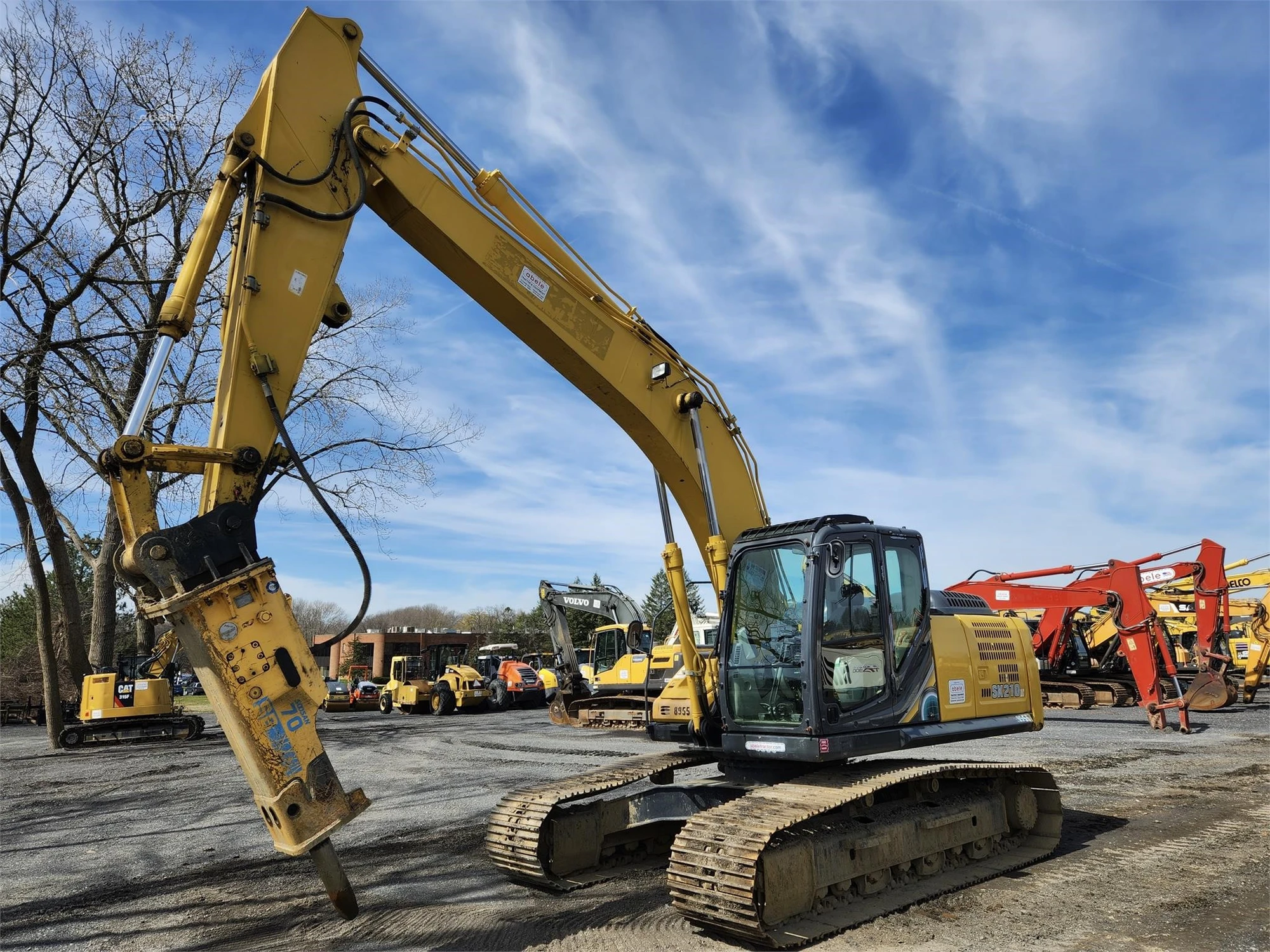Used 2019 KOBELCO SK210 LC-10 Crawler Excavators | Abele Tractor #1342791