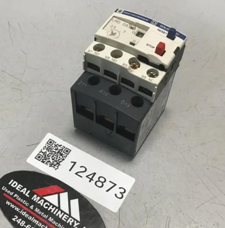 New | in-Stock TELEMECANIQUE LRD08 Relays & Switches Michigan US | Ideal Machinery #1308770