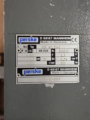 USED PERSKE VSR 41.15-2