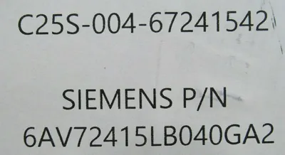 NEW SIEMENS 6AV72415LB040GA2 TOUCH SCREEN 22" SIMATIC IPC477E C255-004-67241542