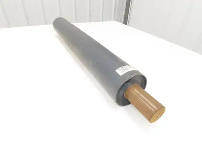 4"Dia x 28" Crowned Pulley for Belt Conveyor 1-13/16" Welded Shaft XPU0428WELDIN