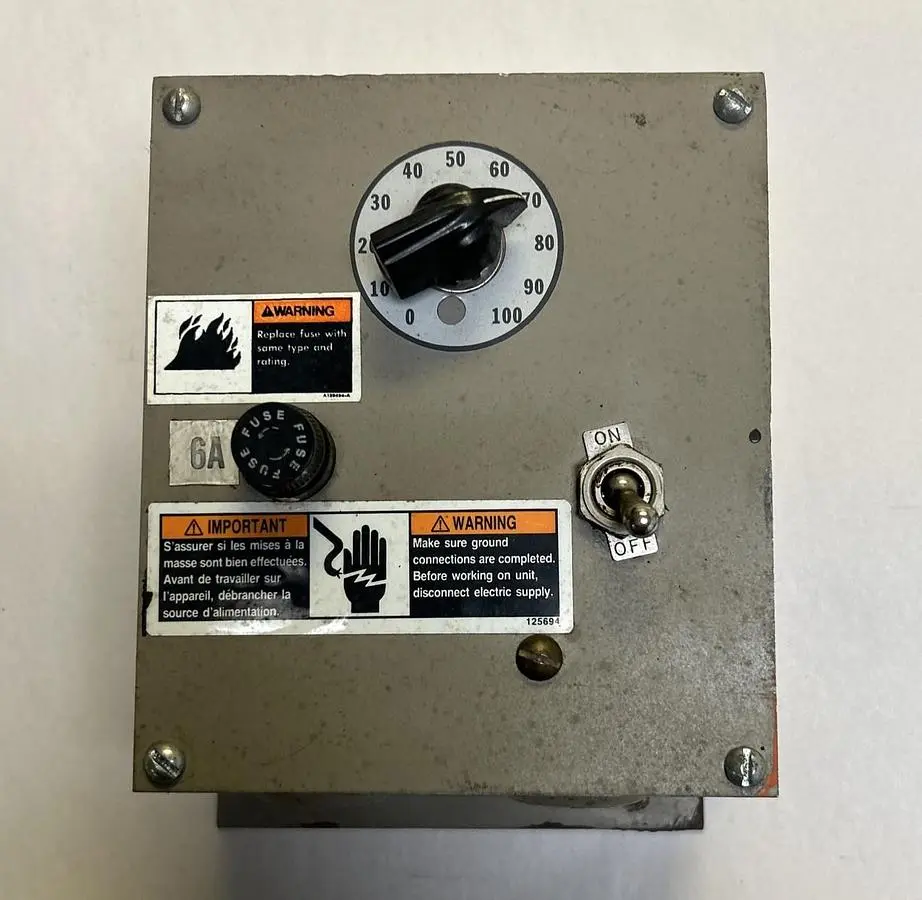 Used SYNTRON SCR1A Industrial Controls Ohio US | Surplus Asset Holdings #1235222