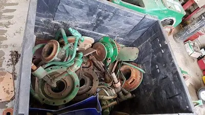 USED GARDNER DENVER TEE 4 X 5 TRIPLEX MUD PUMP