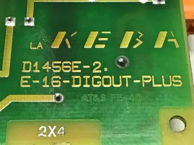 USED KEBA E-16-DIGOUT-PLUS D1456E-2